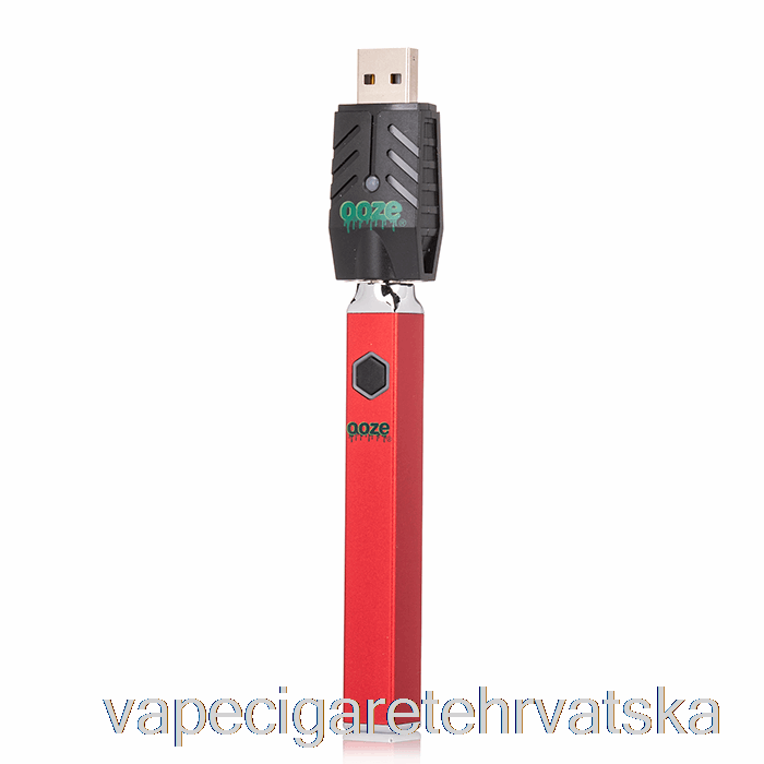 Vape Hrvatska Ooze Quad Flex Temp 500mah Baterija Crvena